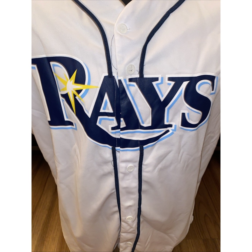 Devil Rays White Jersey - image 7
